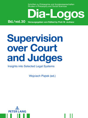 cover image of Supervision over Courts and Judges